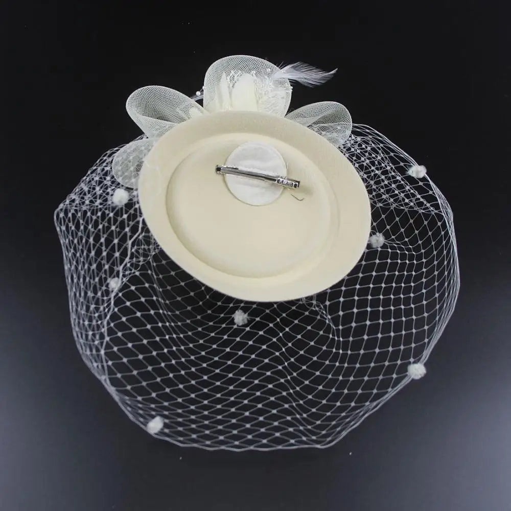 chapeau pin up vintage bleu marine