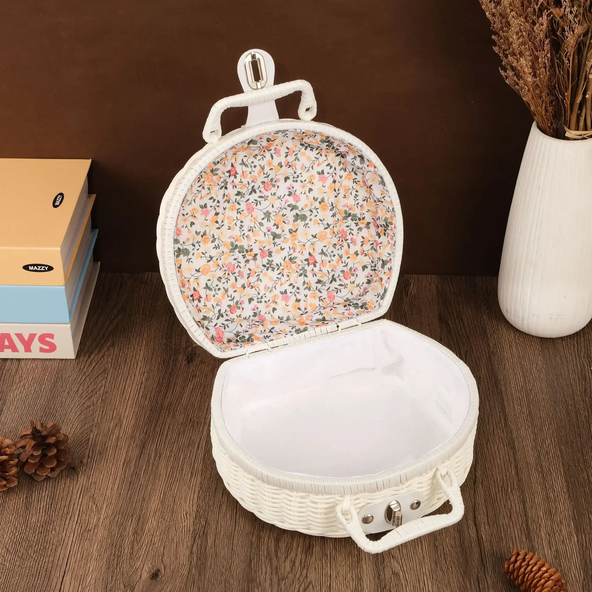 Boite à chapeau vintage retro