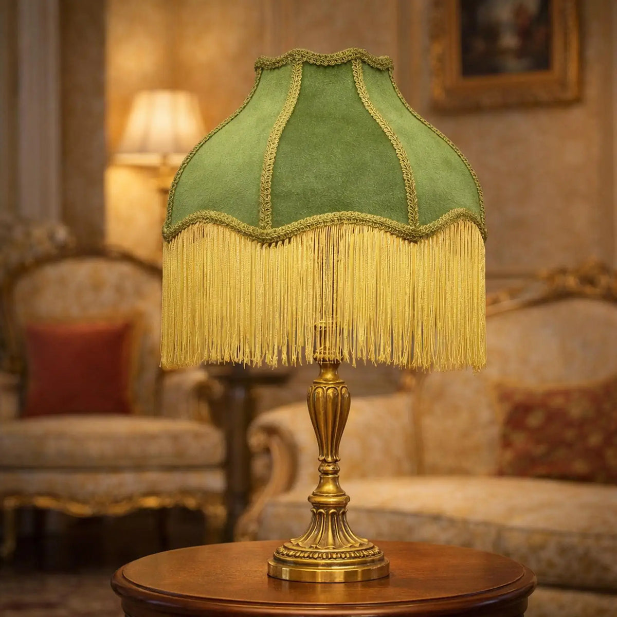 petit chapeau de lampe  vintage