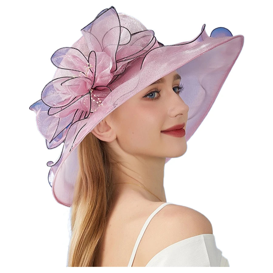 organdi chapeau vintage