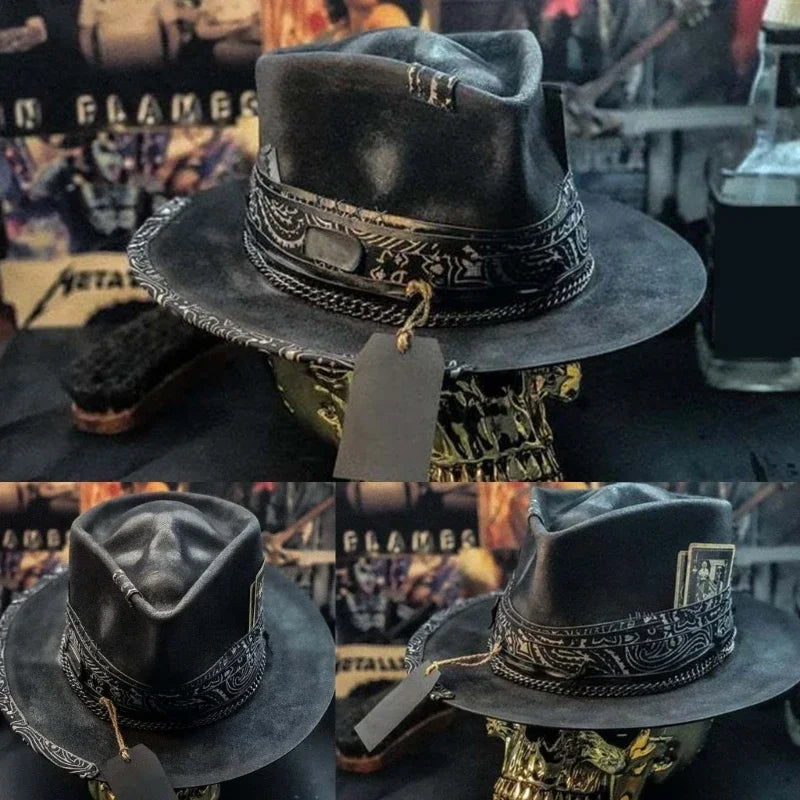 chapeau homme vintage steampunk