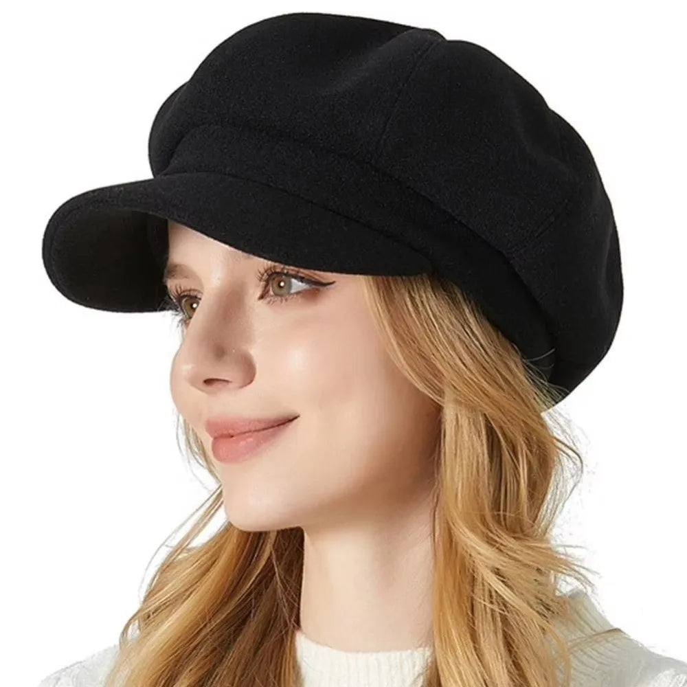 chapeau beret femme hiver vintage