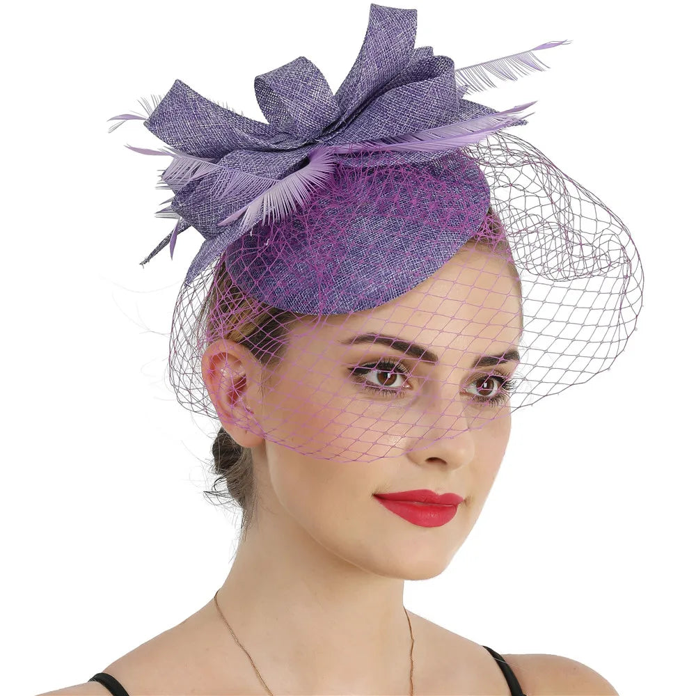 chapeau voilette vintage