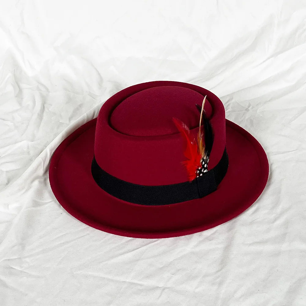 chapeau en feutre homme vintage
