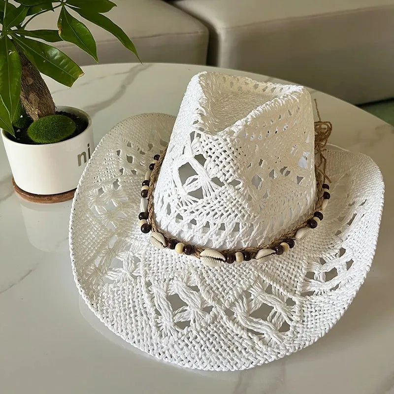 chapeau de paille boheme vintage
