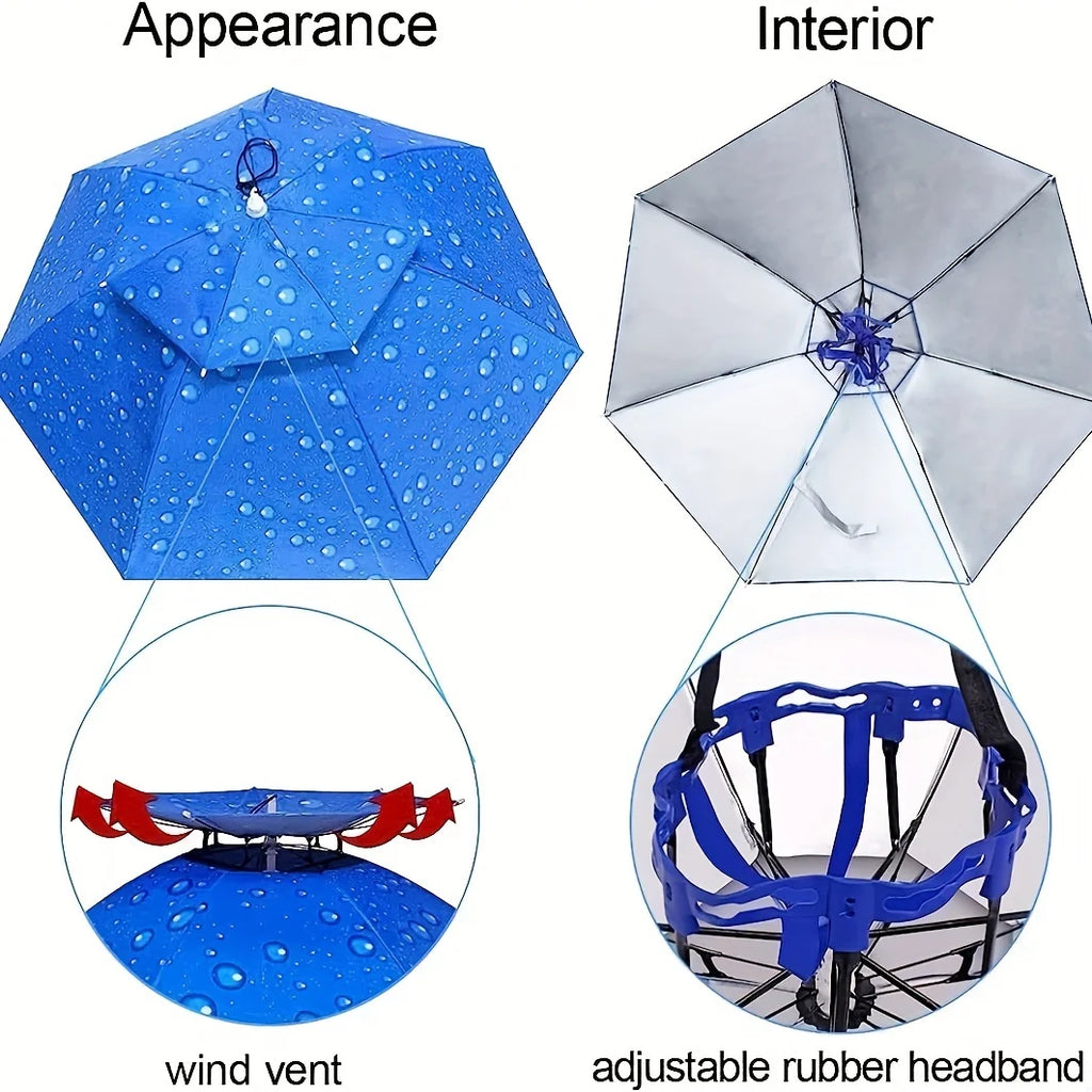 chapeau et parapluie