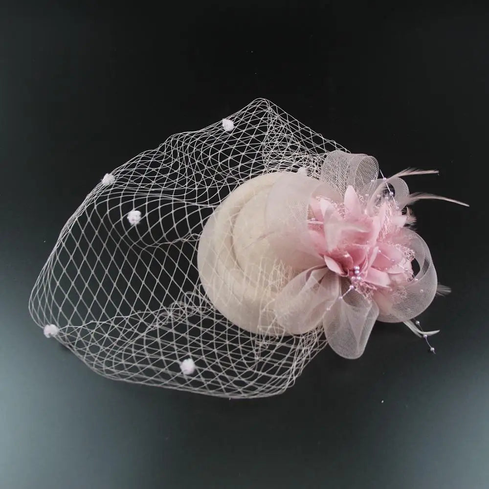 chapeau pin up vintage bleu marine