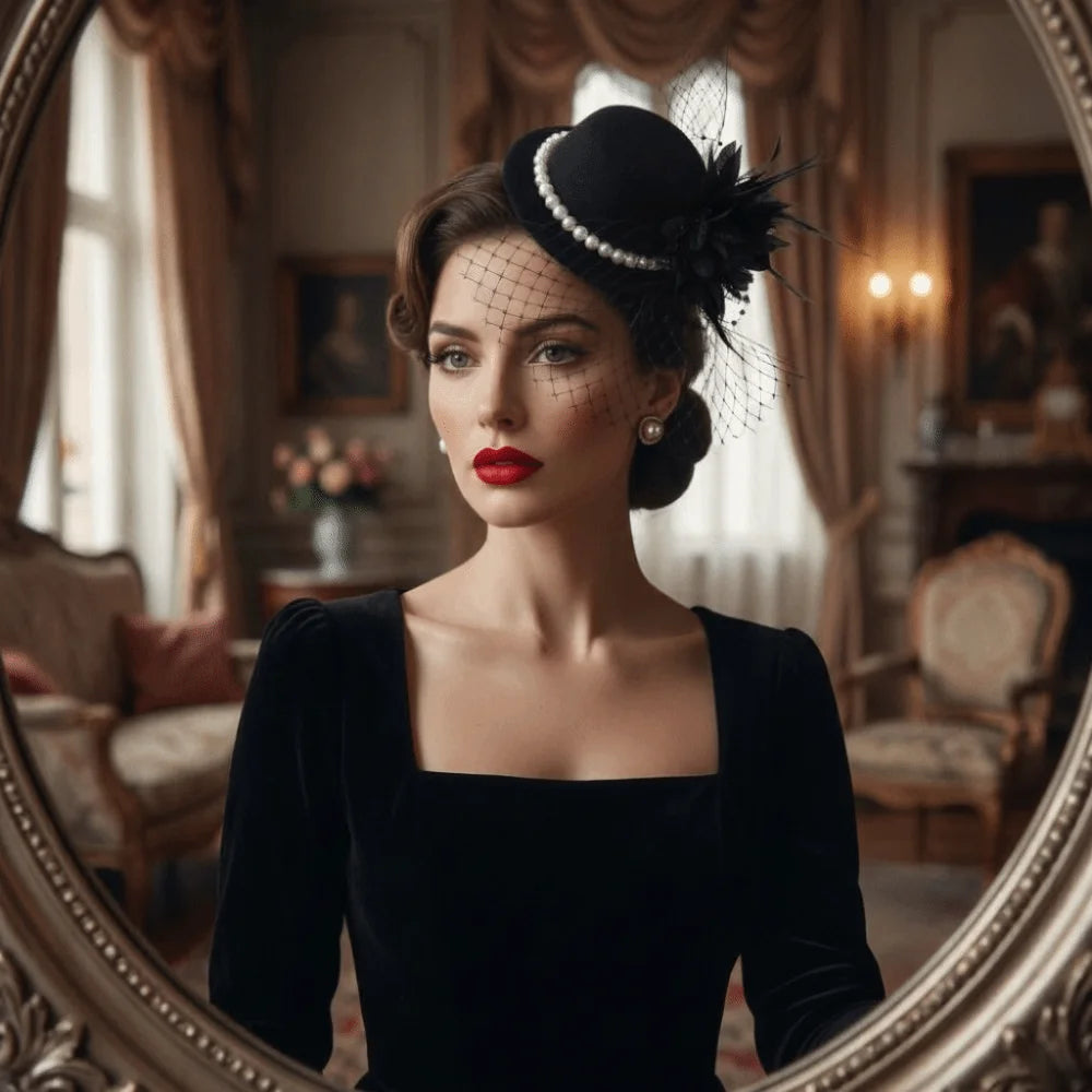 chapeau vintage fascinator