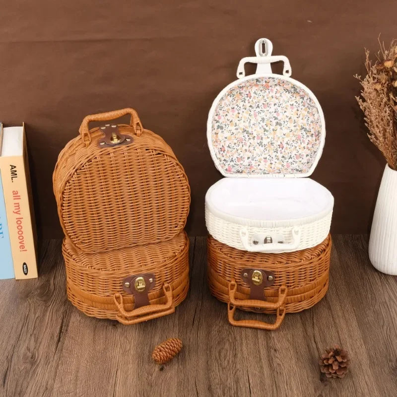 Boite à chapeau vintage retro