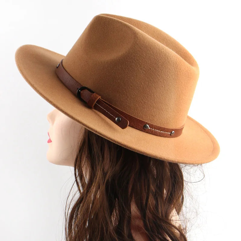 chapeau en laine vintage