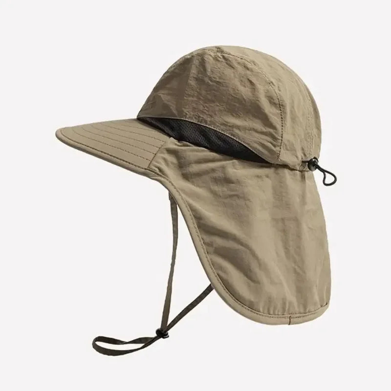 chapeau de pecheur coupe vent vintage