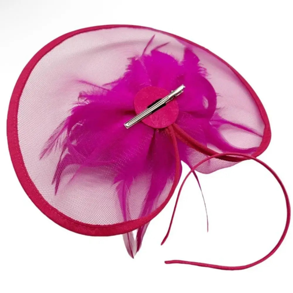 chapeau à plumes vintage