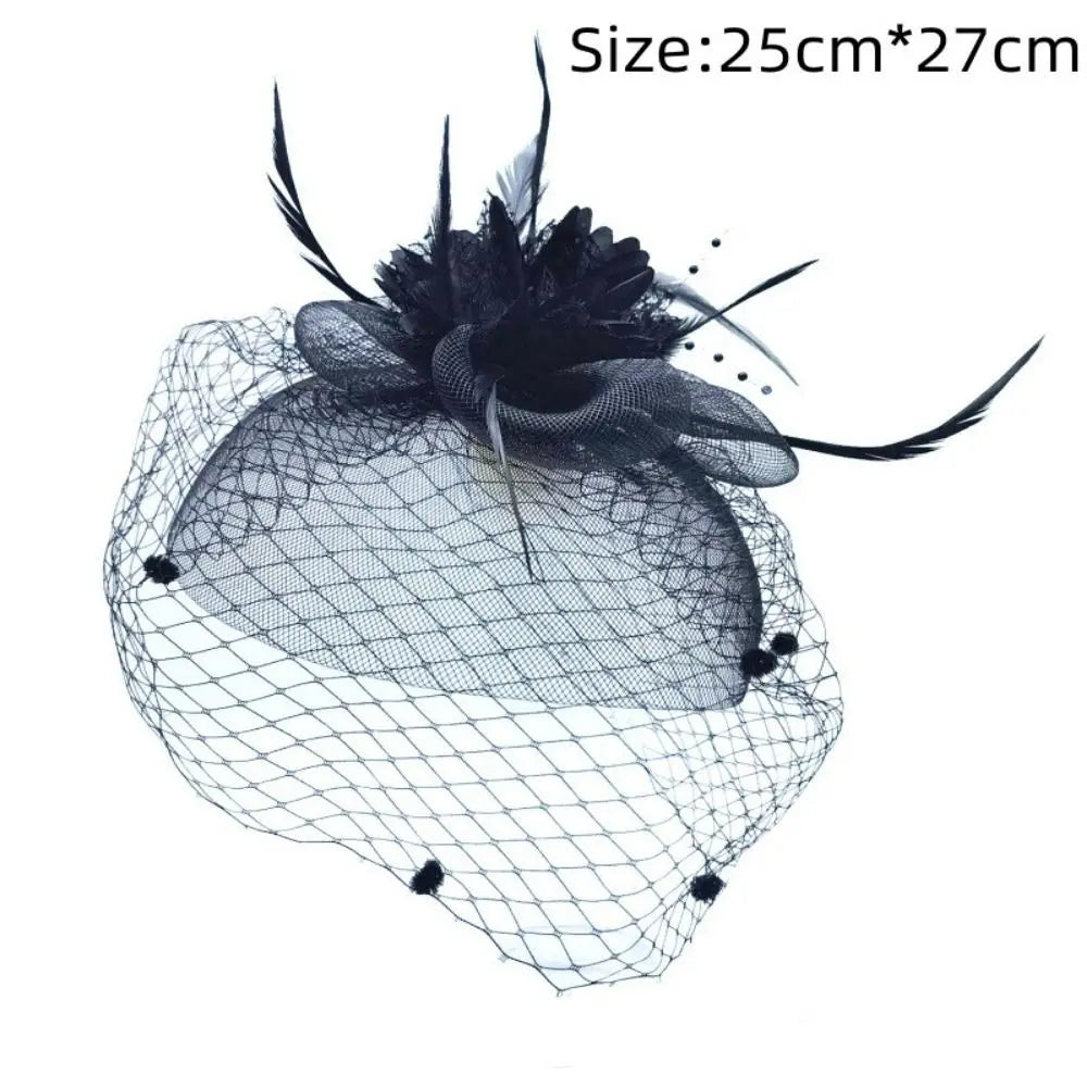 chapeau de veuve vintage