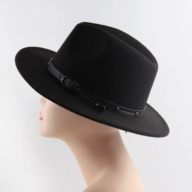 chapeau en laine vintage