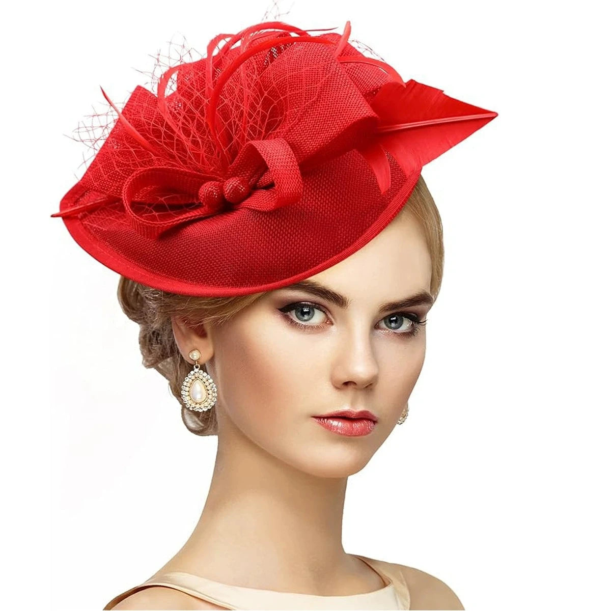 chapeau bib autrichien vintage femme vert