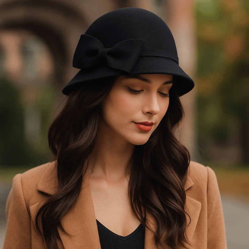 chapeau cloche vintage