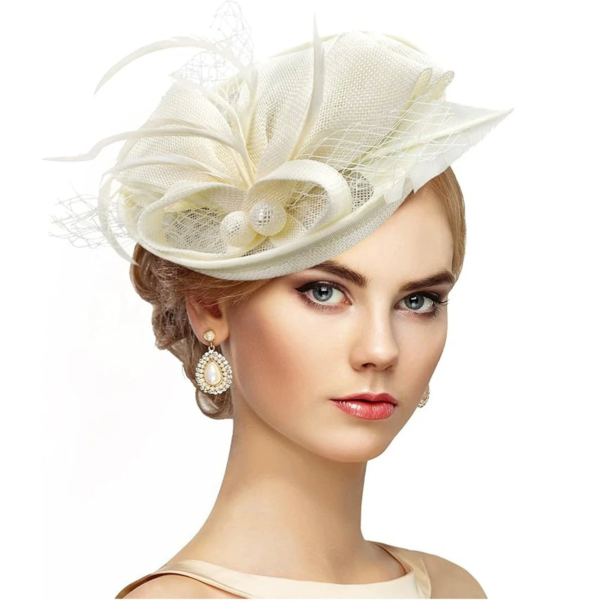 chapeau bib autrichien vintage femme vert