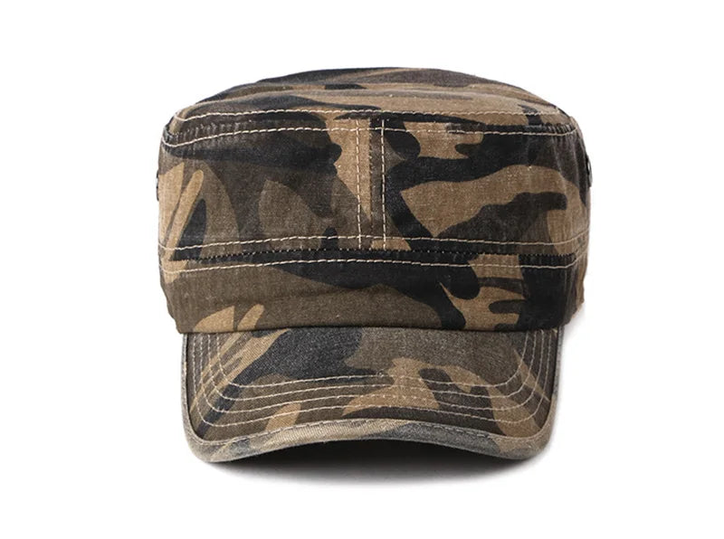 chapeau camouflage vintage