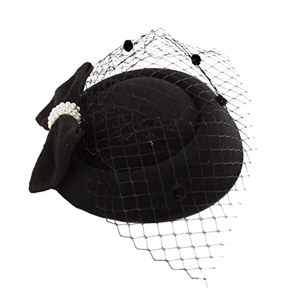 chapeau de veuve vintage