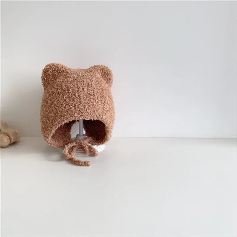 chapeau bébé vintage tricot