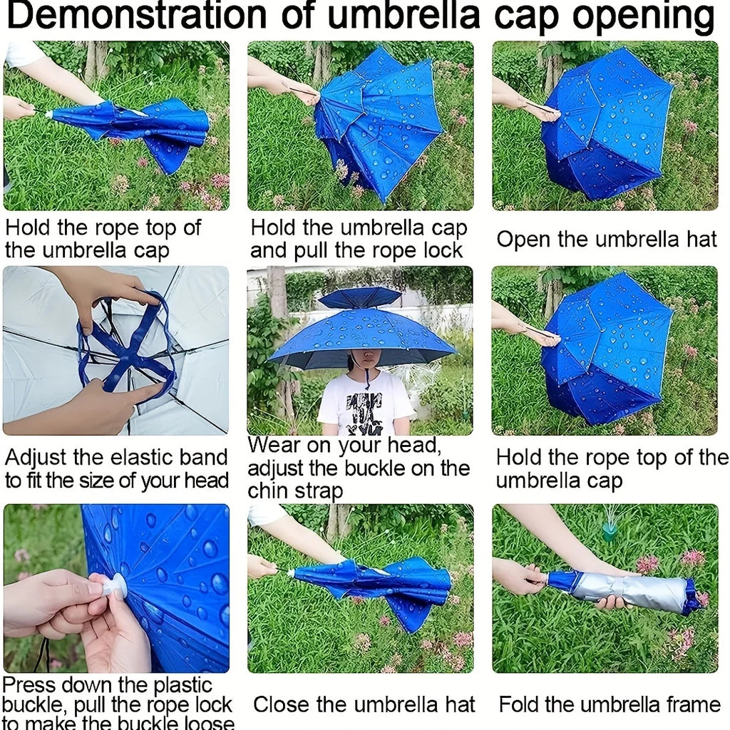 chapeau et parapluie