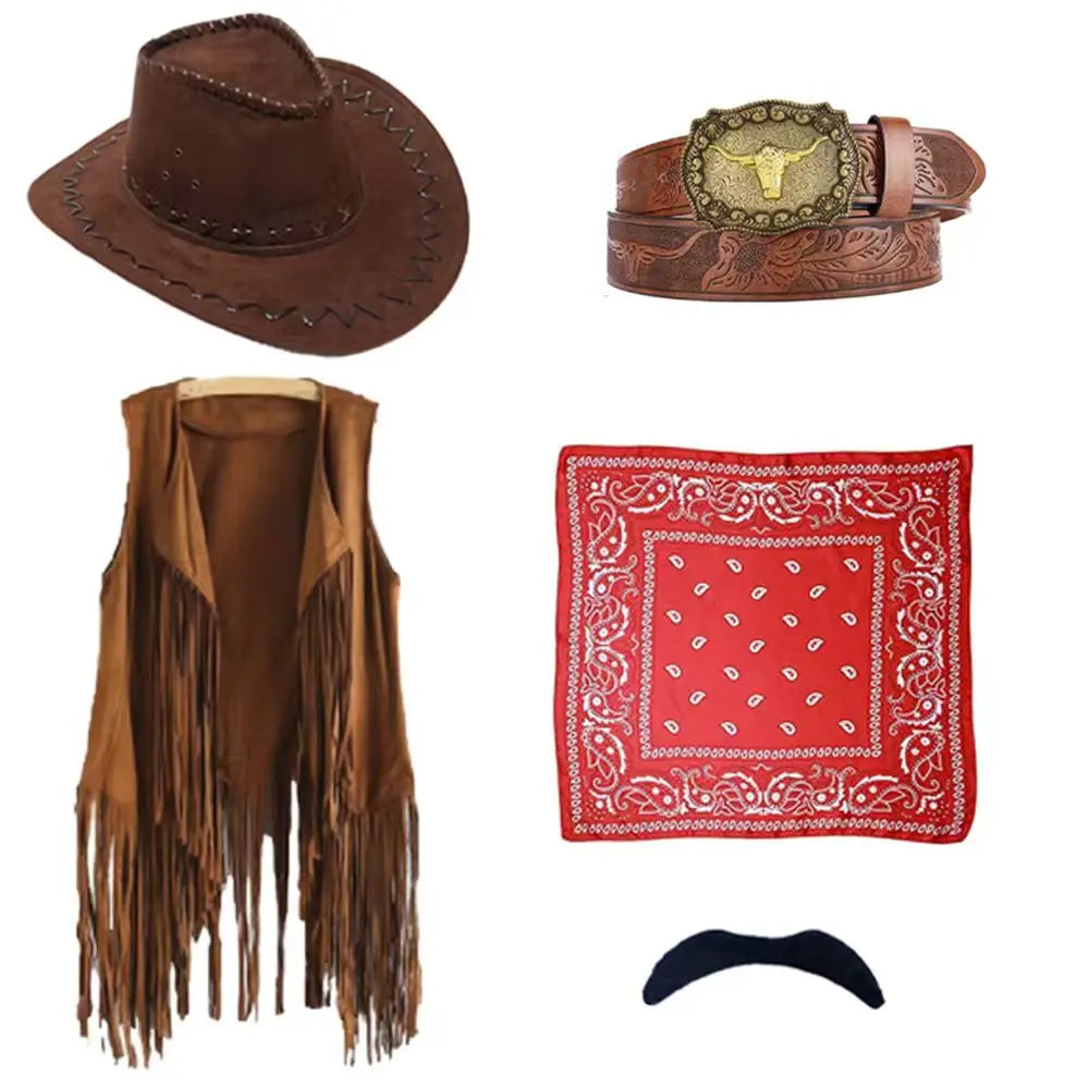 chapeau cowboy ensemble vintage