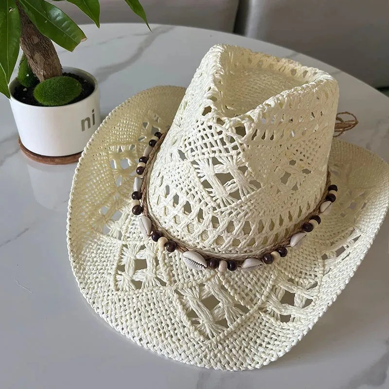 chapeau de paille boheme vintage