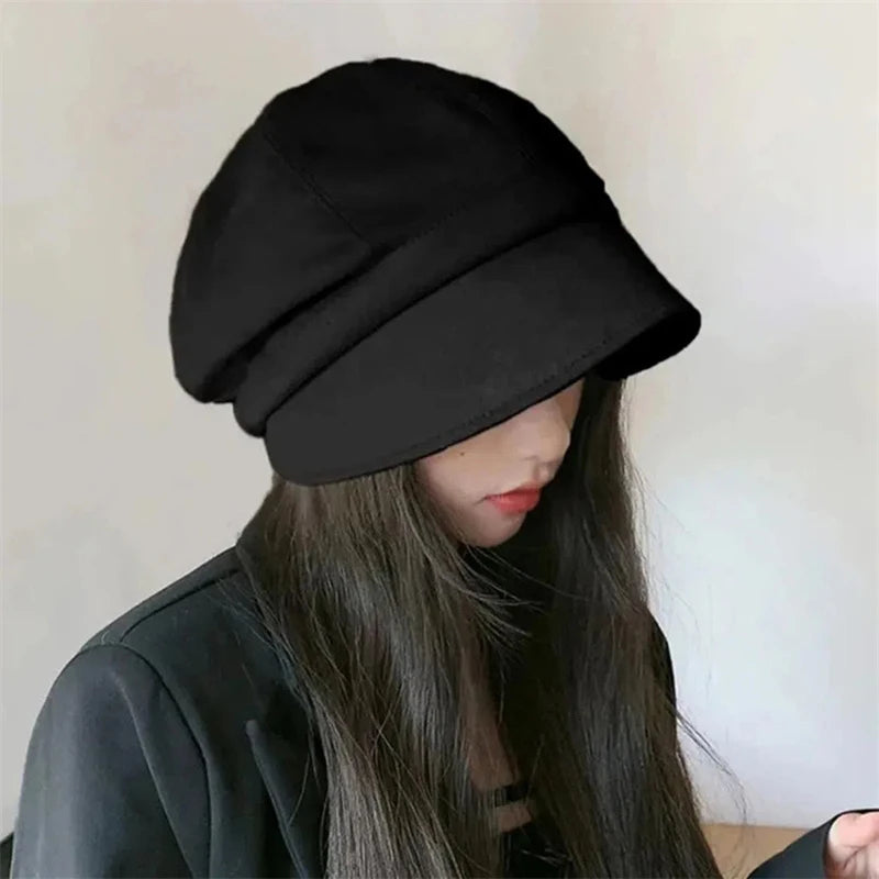 chapeau femme  vintage velour souple