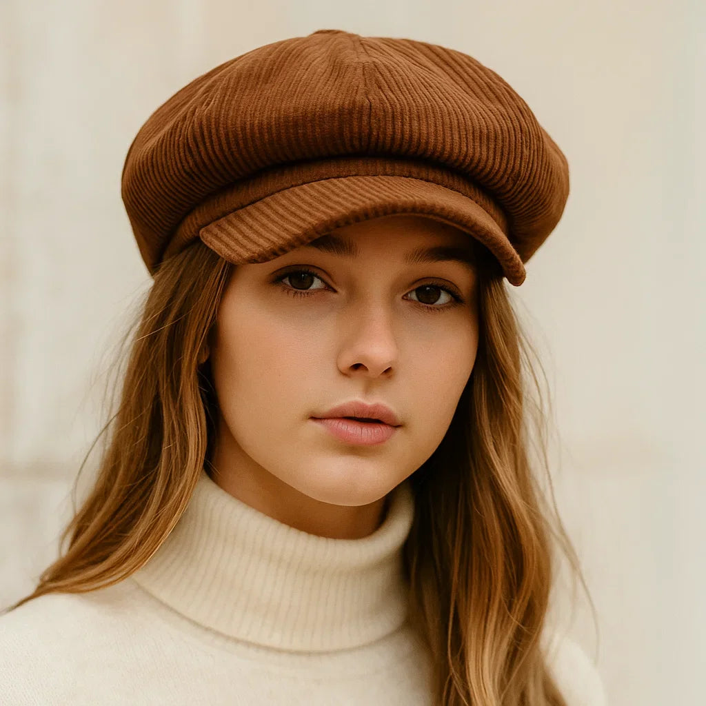 chapeau vintage homme marron