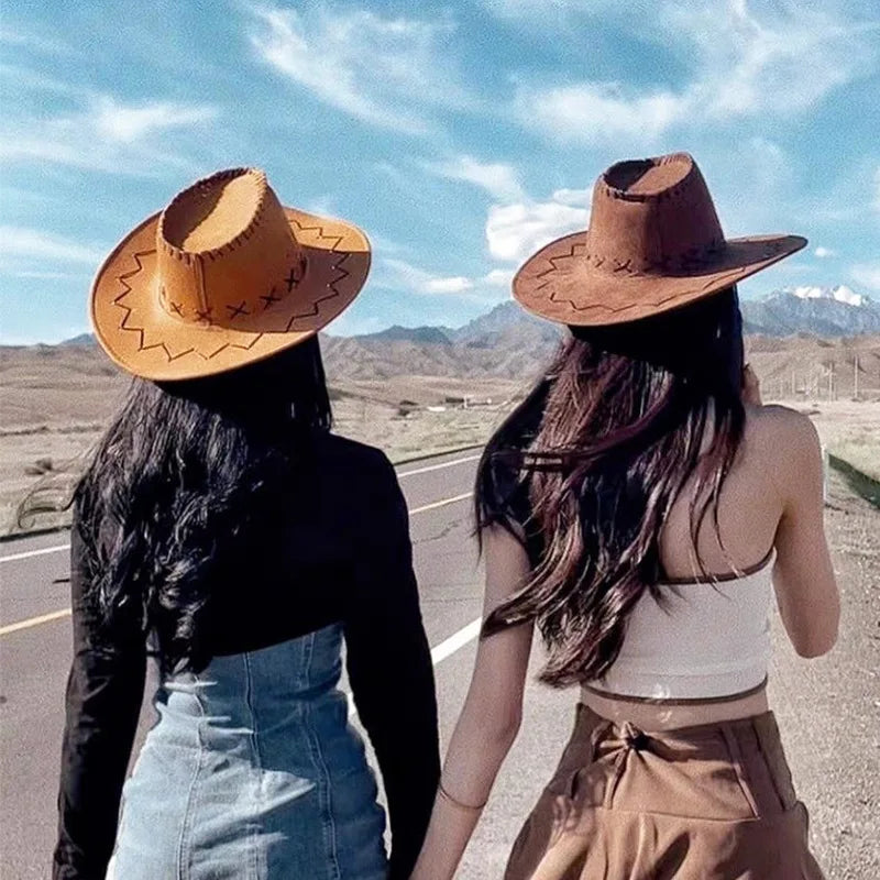 chapeau meo vintage daim
