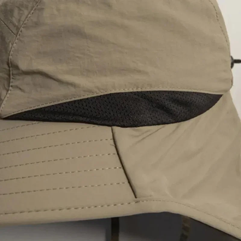 chapeau de pecheur coupe vent vintage