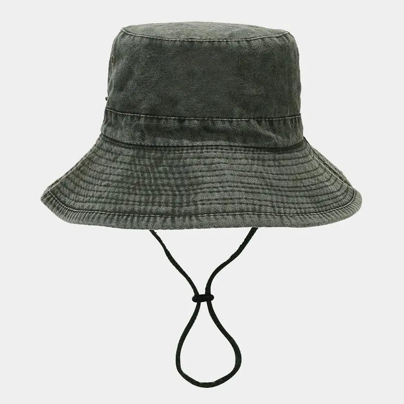 chapeau gris militaire vintage