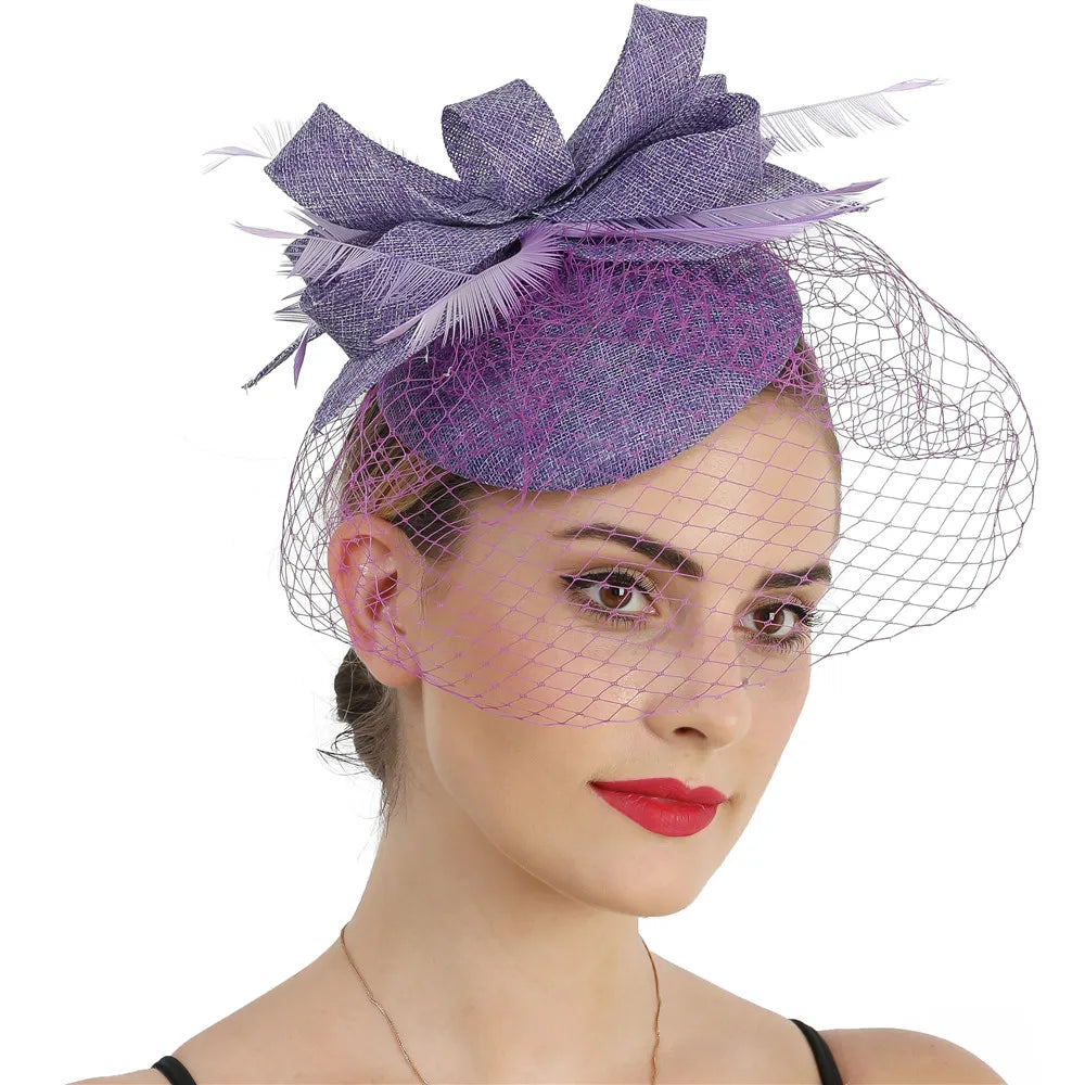 chapeau voilette vintage