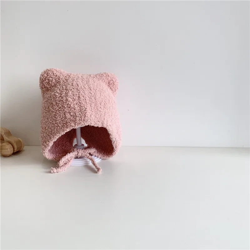 chapeau bébé vintage tricot