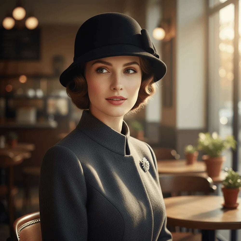 chapeau cloche vintage
