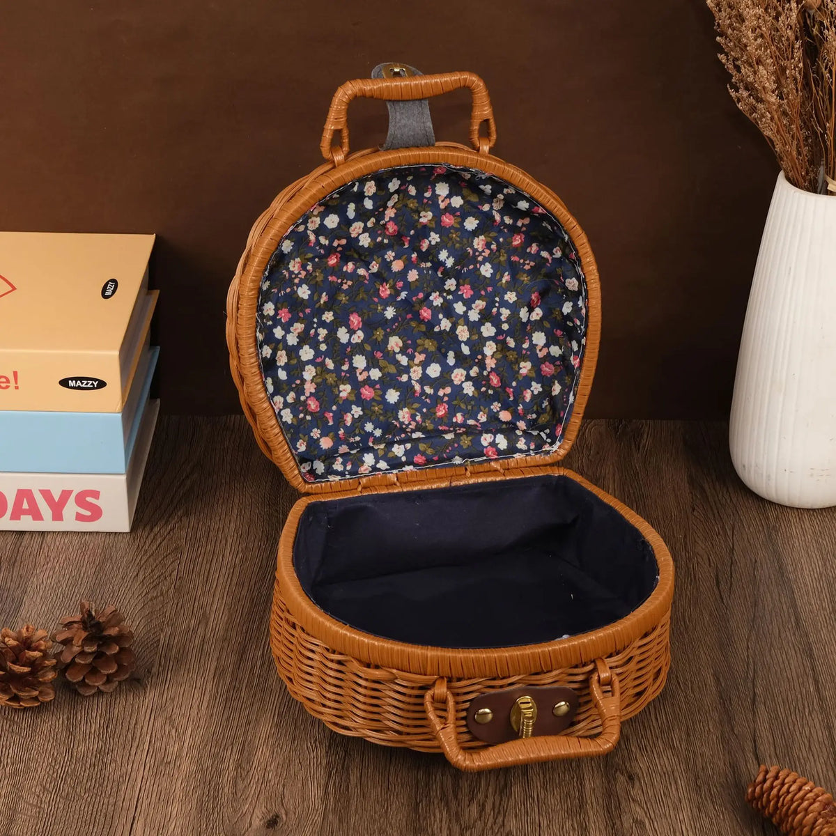 Boite à chapeau vintage retro