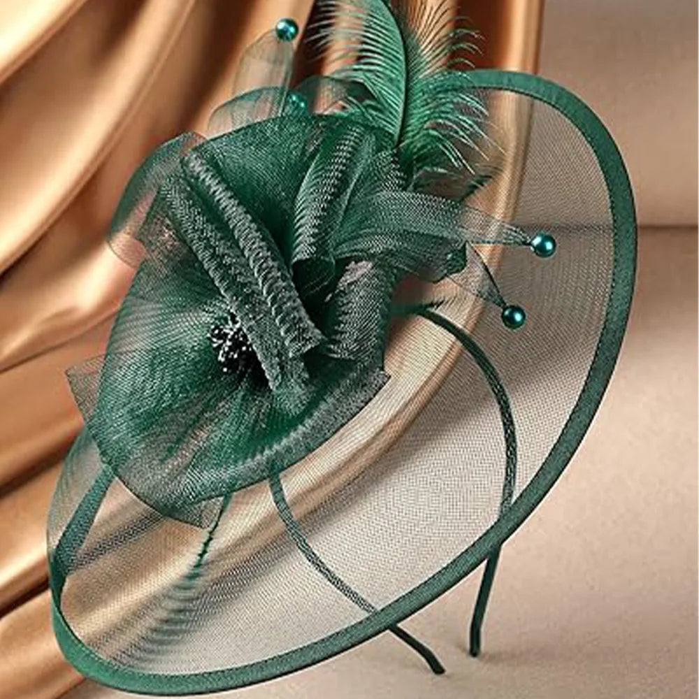 chapeau voilette année 50