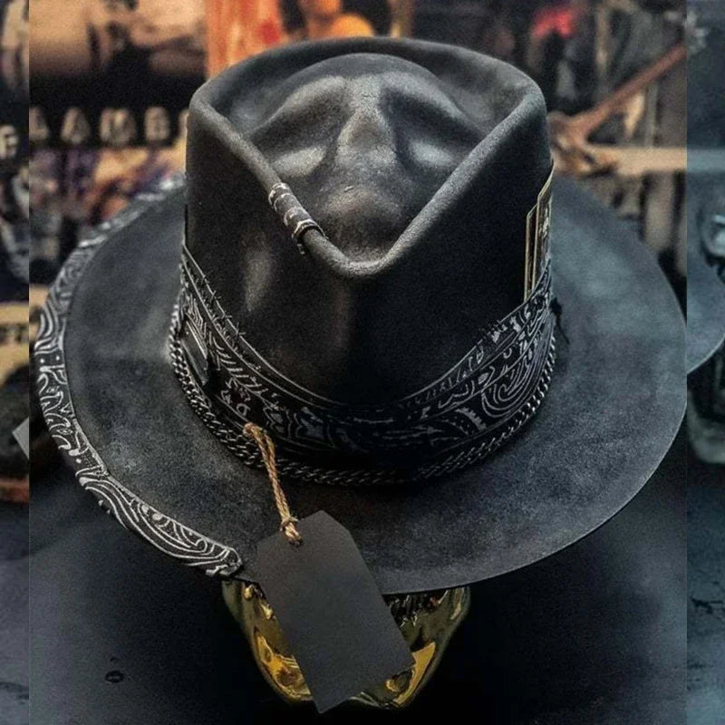 chapeau homme vintage steampunk