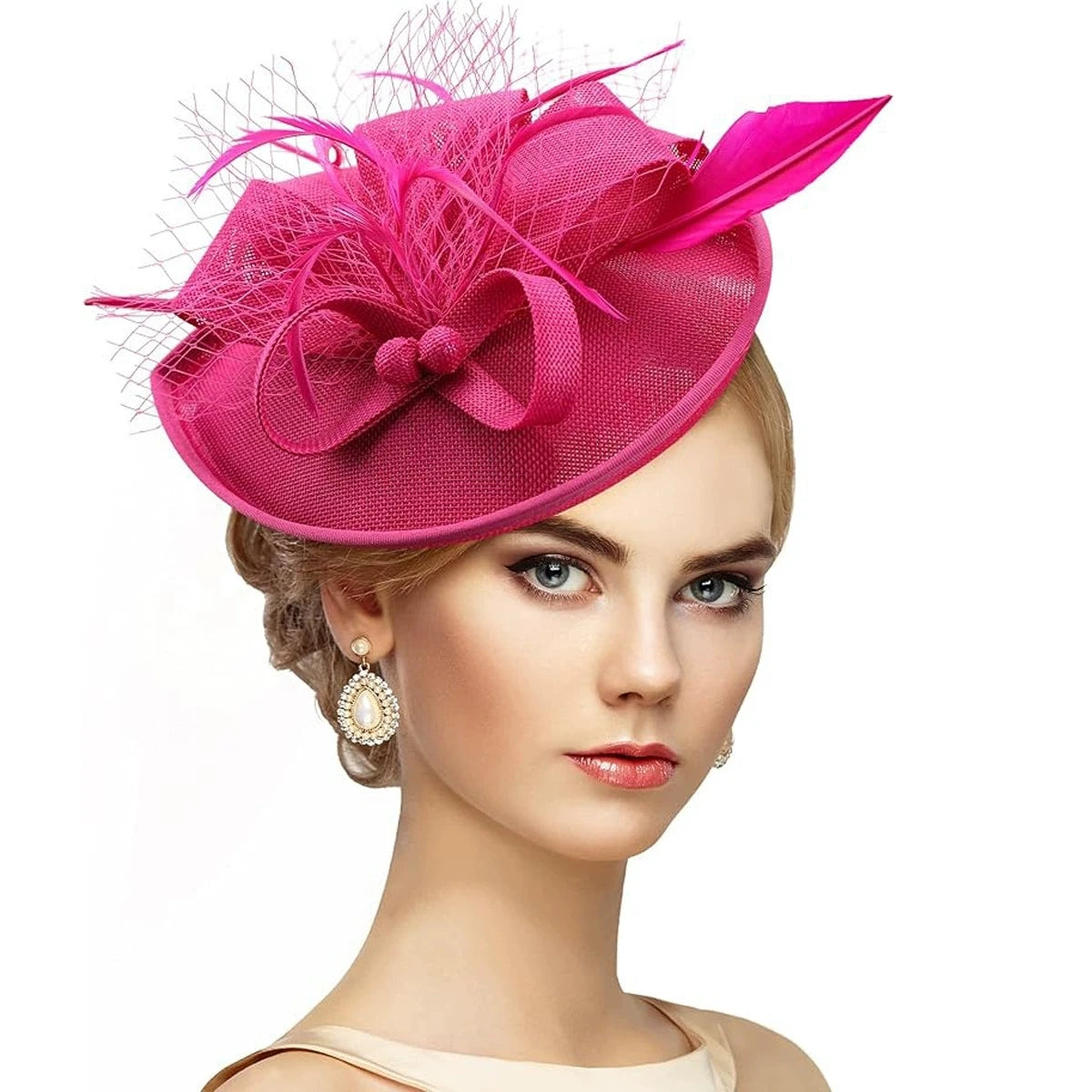 chapeau bib autrichien vintage femme vert
