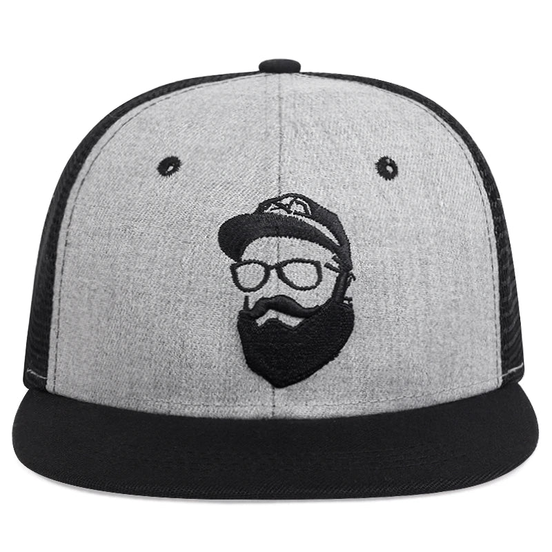chapeau et moustache vintage