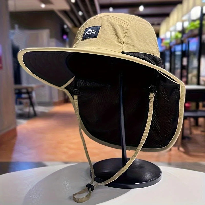 chapeau de pecheur coupe vent vintage