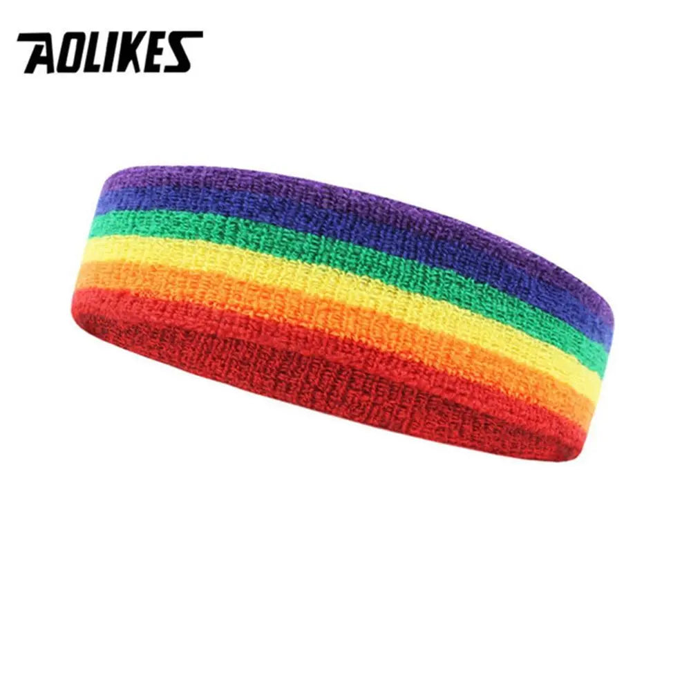 bandeau année 80 multicolore