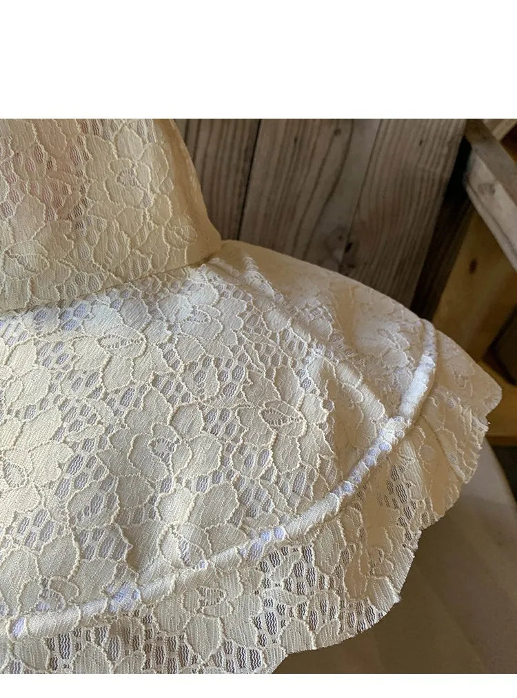 chapeau dentelle vintage
