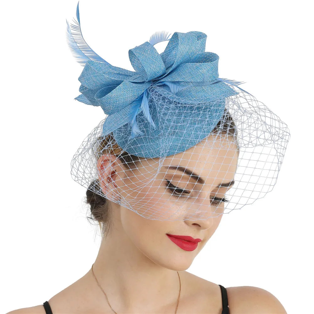 chapeau voilette vintage
