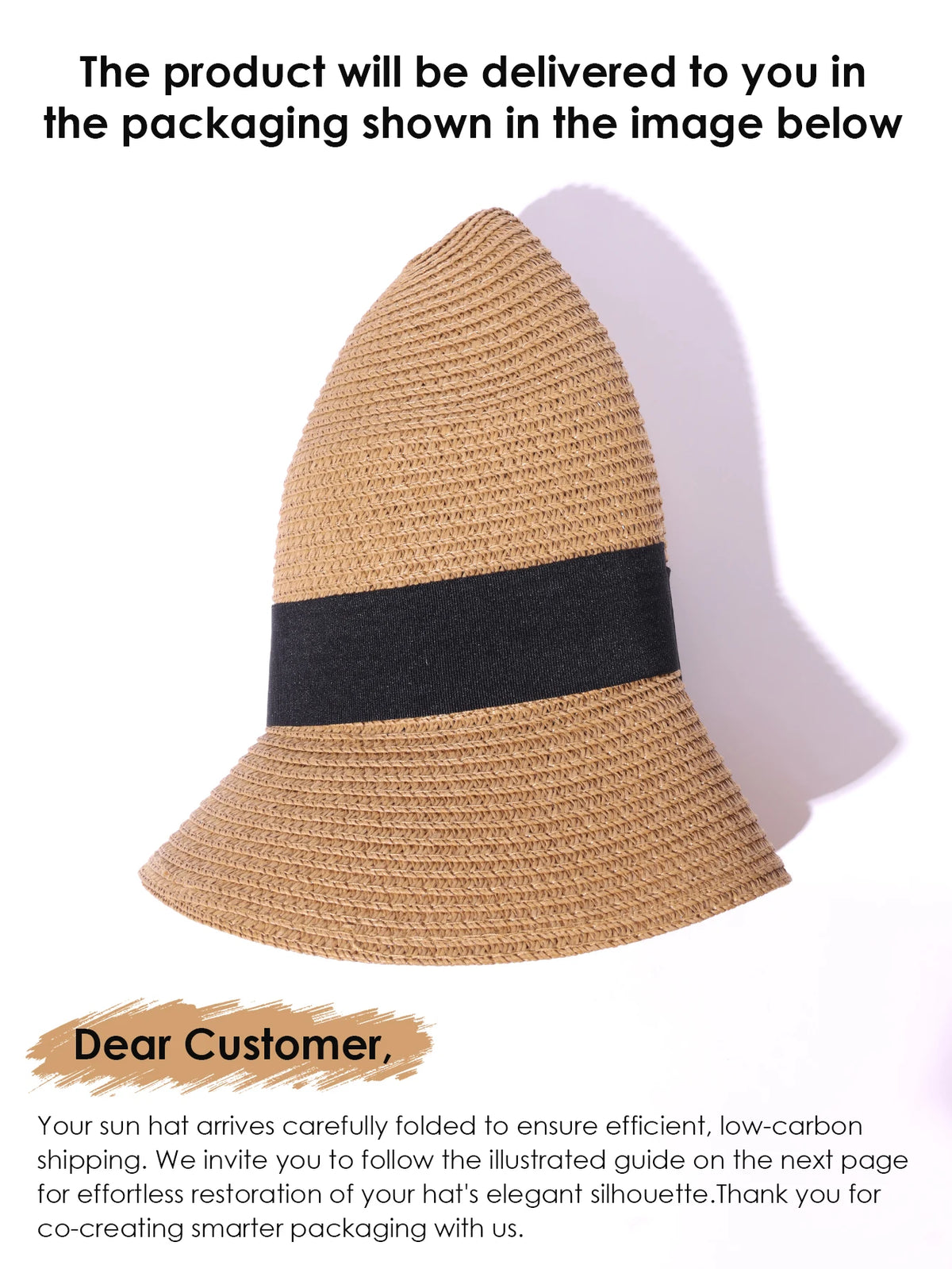 chapeau de paille beige vintage