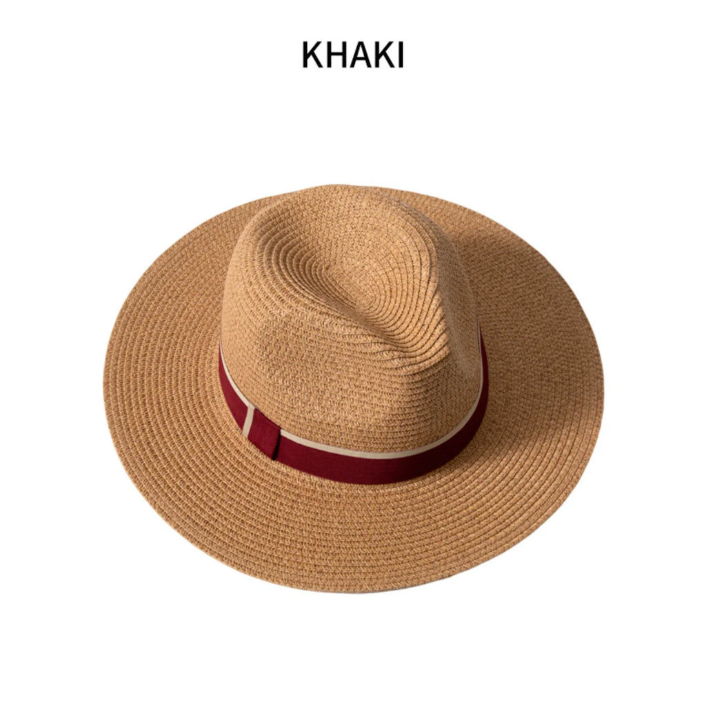 chapeau de paille large bord femme vintage