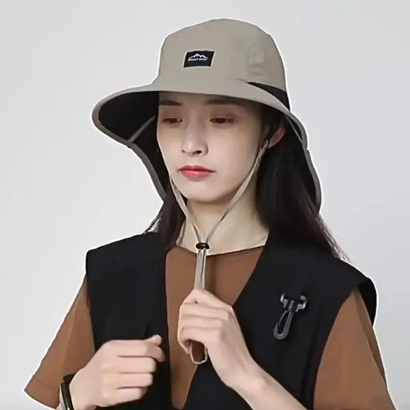 chapeau de pecheur coupe vent vintage