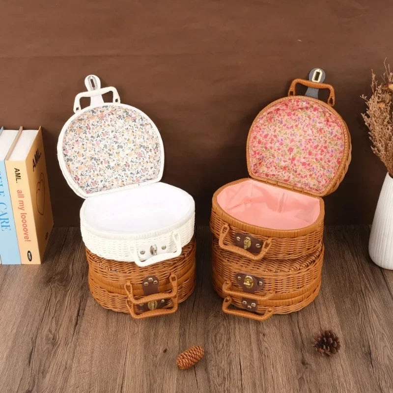 Boite à chapeau vintage retro