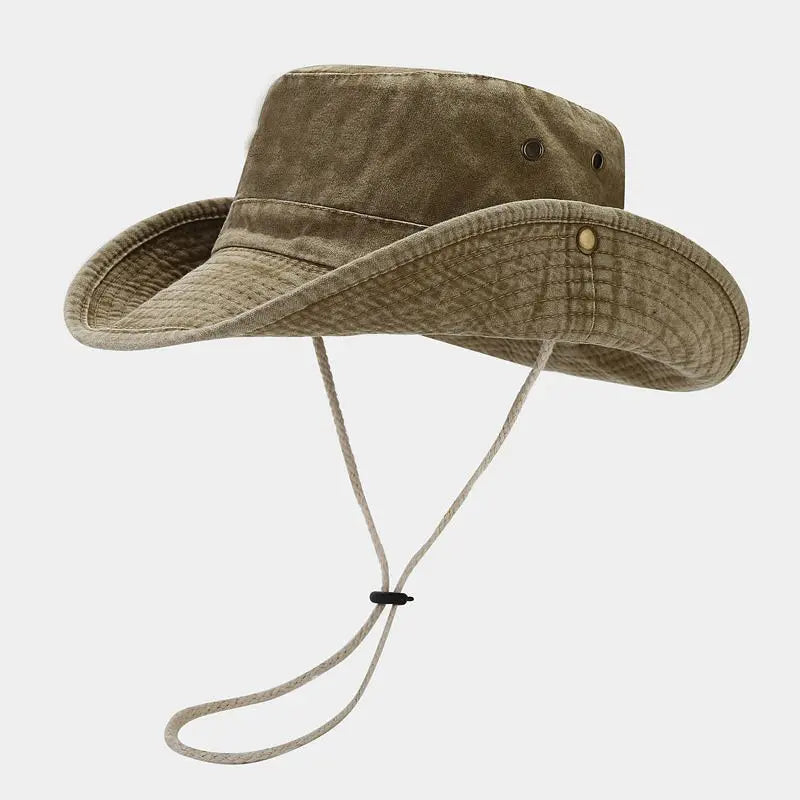 chapeau gris militaire vintage