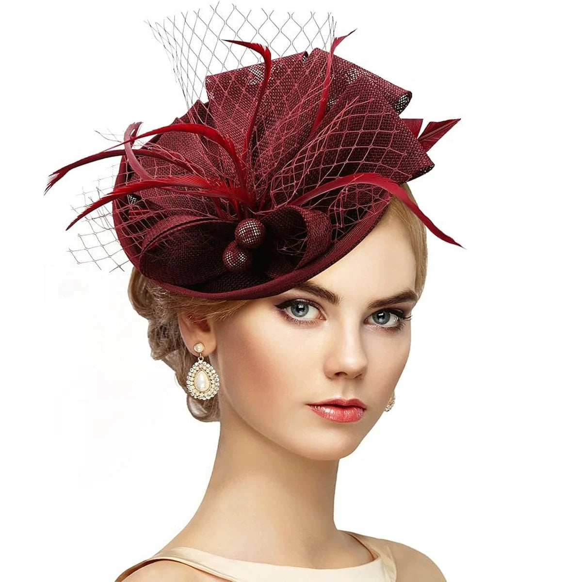 chapeau bib autrichien vintage femme vert